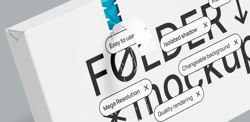 Mockup design for your folder (Demo)